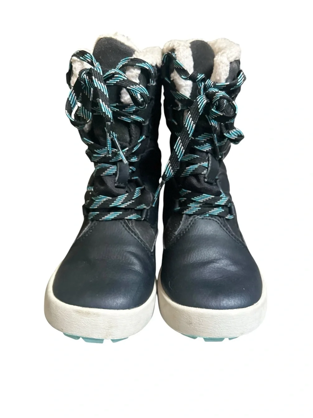 Merrell Kids' Heidi Waterproof Boots Black Quilted Toddler Size 11‎